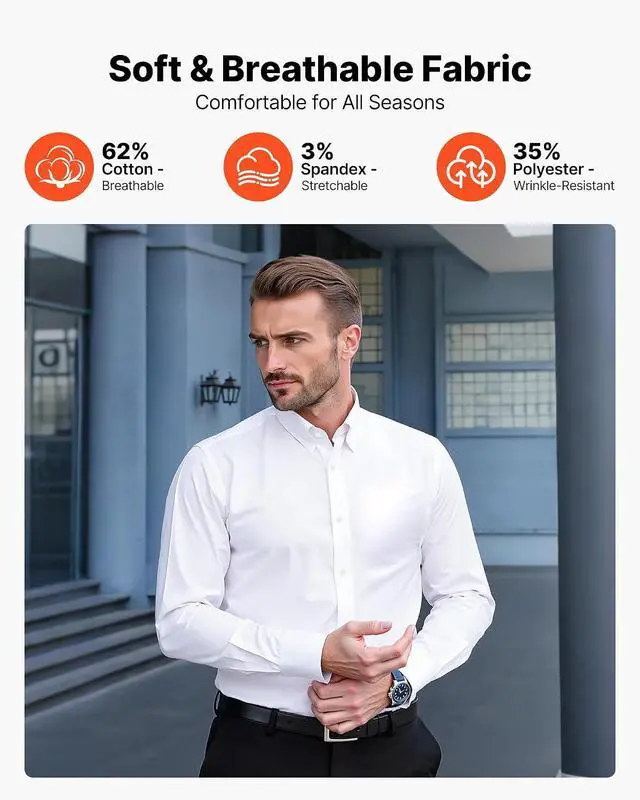 Alt view image 2 of 7 - Men's Men's Button Up Shirt