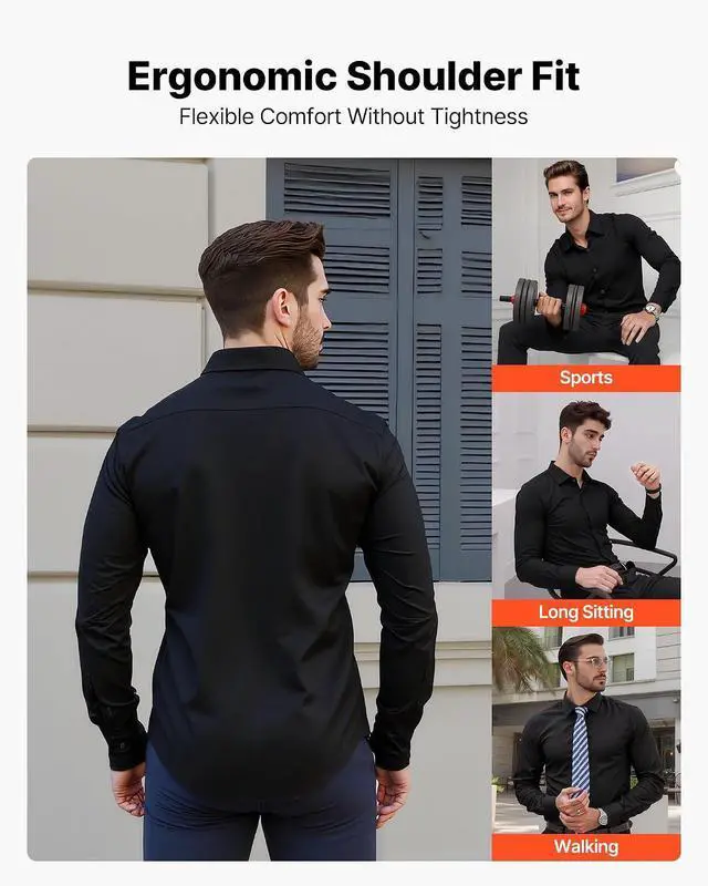 Alt view image 4 of 7 - Men's Men's Button Up Shirt