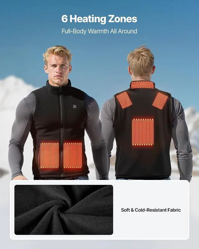 Alt view image 4 of 7 - mens Heated Vest