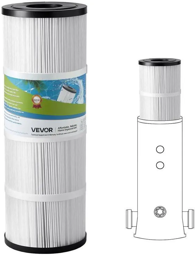 Main image of Replacement Filter for Hayward C500, CX500-RE, PA50, Ultral-A11, PP-A11, Unicel C-7656, Filbur FC-1240, FC-0625, FC-0620, L x OD: 20"x7", 50 sq.ft Filter Cartridge