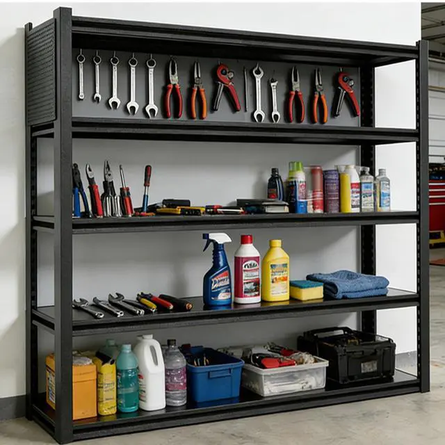 Alt view image 6 of 6 - Heavy Duty Garage Shelving Units Planters for Outdoor Plants,39.4" Lx15.7 Wx30 H All-Weather Large Planter Boxes Outdoor