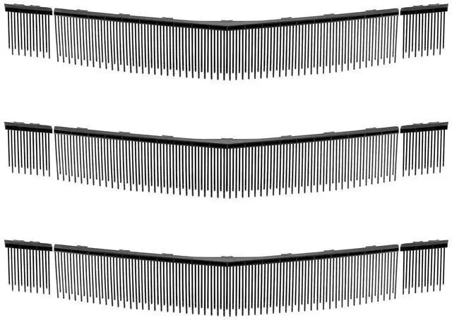 Main image of 3 Packs Lawn Sweeper Brush Replacement, Compatible with VEVOR 30 in Lawn & Leaf Collector Sweepers, Yard Sweeper Brush Paddle with Durable V-Shaped Bristles for Easy Grass Leaf Cleanup