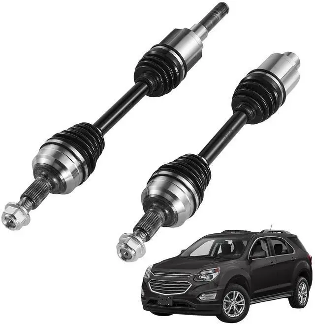 Main image of CV Axle Shaft Assembly, 2 Pieces Front Left & Right (Driver and Passenger Side), Automotive Replacement Joint Axles Pair Compatible with 2010-2017 Equinox, Alloy Steel & Carbon Steel