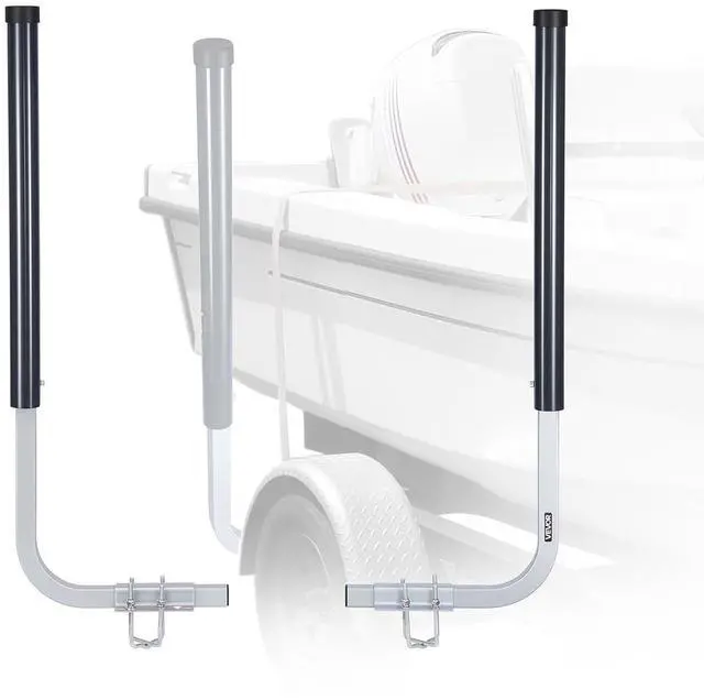 Main image of Boat Trailer Guide, 16.7"- 60 Adjustable Design Trailer Guide Poles, 2PCS Trailer Guide-Ons for Ski Boat, Fishing Boat or Sailboat Trailer