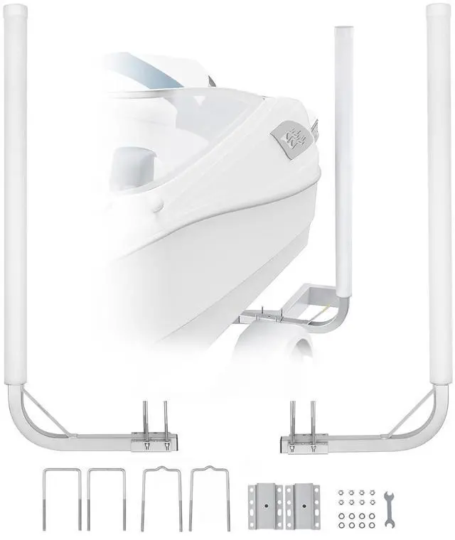 Main image of Boat Trailer Guide, 16.7"- 60 Adjustable Design Trailer Guide Poles, 2PCS Trailer Guide-Ons for Ski Boat, Fishing Boat or Sailboat Trailer