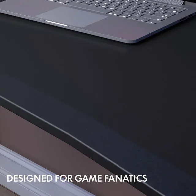 Alt view image 3 of 7 - Z8 Luxe Oval Leg Gaming Standing Desk 60x27 in Electric Adjustable Height for FPS Games Computer Desk for Home Office Gamer with Dual Motors USB Ports Whole Piece (Black Frame + Black Top)