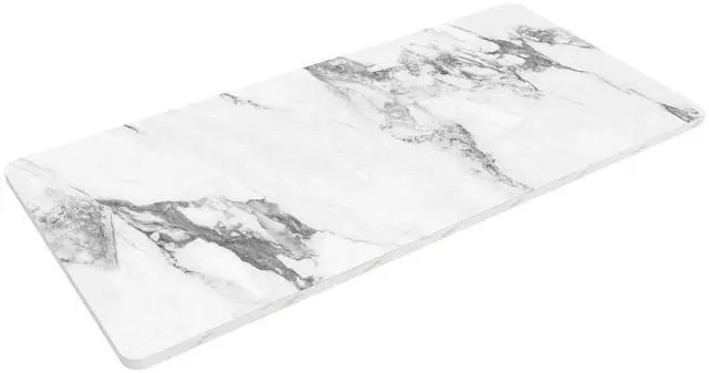 Main image of Whole Piece 48"x30" Desktop 1" Thickness Height Adjustable Desk Rectangular Tabletop Marble Grey Board (48INCH Marble Grey)