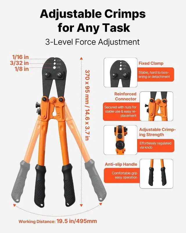 Alt view image 5 of 7 - 1/8 Inch Wire Rope Kit, 100 ft Length, 304 Stainless Steel Wire Cable with Cutter, 1600 lbs Breaking Strength, 7 x 7 Strands Construction, Steel Cable for Deck Railing System, Garden Trellis