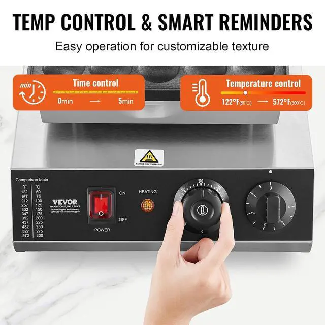 Alt view image 3 of 7 - Mini Dutch Pancake Maker, 25PCS 43mm Diameter Dorayaki Baker Machine, 1700W Commercial Electric Poffertjes Grill, Non-stick Stainless Steel, Temp & Time Control, for Home Kitchen Restaurant