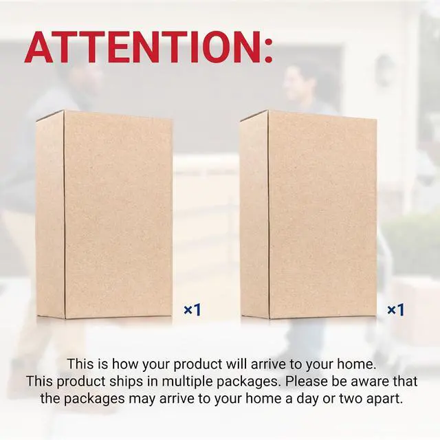 Alt view image 5 of 7 - 4-Pack 2x6ft Garage Wall Shelving with 8 Hooks, 1200lbs, Black