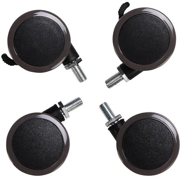 Main image of Height Adjustable Desk Leg Casters Wheels Set of 4 pcs