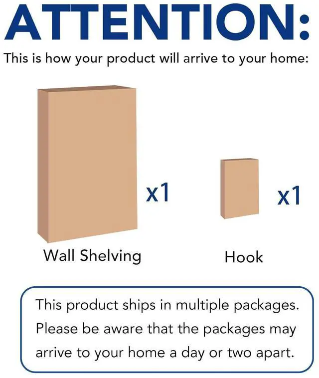 Alt view image 6 of 7 - 2 Pack 2x4ft Corner Wall Shelving with 4 Hooks, 24x48 inch Garage Storage Rack Floating Shelves, 660lbs Total Weight Capacity, Black, Pro Series