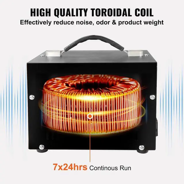 Alt view image 5 of 7 - Voltage Converter Transformer, 2000W, Heavy Duty Step Up/Down Transformer, Convert from 110 Volt to 220 Volt and from 220 Volt to 110 Volt, with US Outlet EU Outlet 5V USB Port, CE Certified