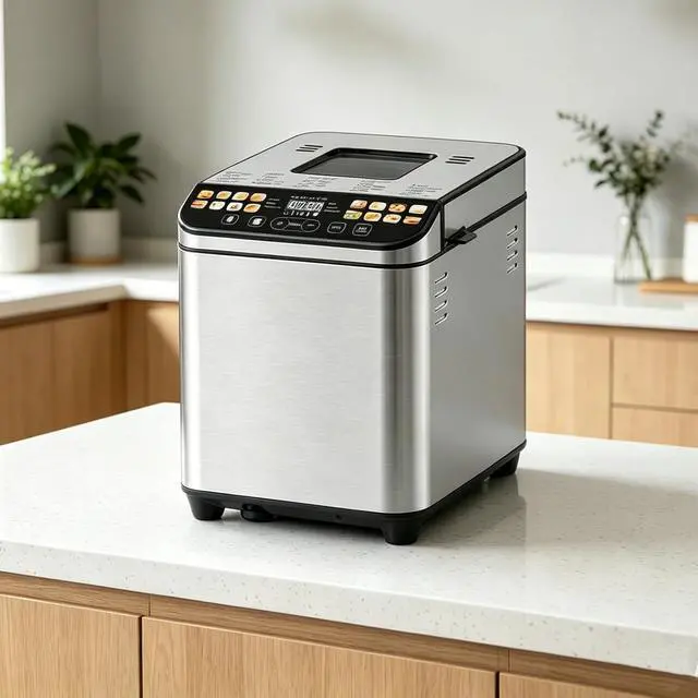 Alt view image 5 of 6 - 25-in-1 Bread Maker Machine, 2LB Automatic Bread Making, 3 Crust Colors & 3 Loaf Sizes, 15H Timer & 1H Keep Warm, Yogurt, Jam, Cake, Rice Wine