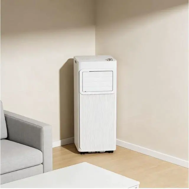 Alt view image 3 of 4 - 8000BTU Portable Air Conditioner, AC Unit for Room with Fan, Sleep Mode, 24H Timer
