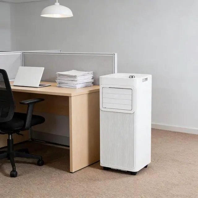 Alt view image 4 of 4 - 8000BTU Portable Air Conditioner, AC Unit for Room with Fan, Sleep Mode, 24H Timer
