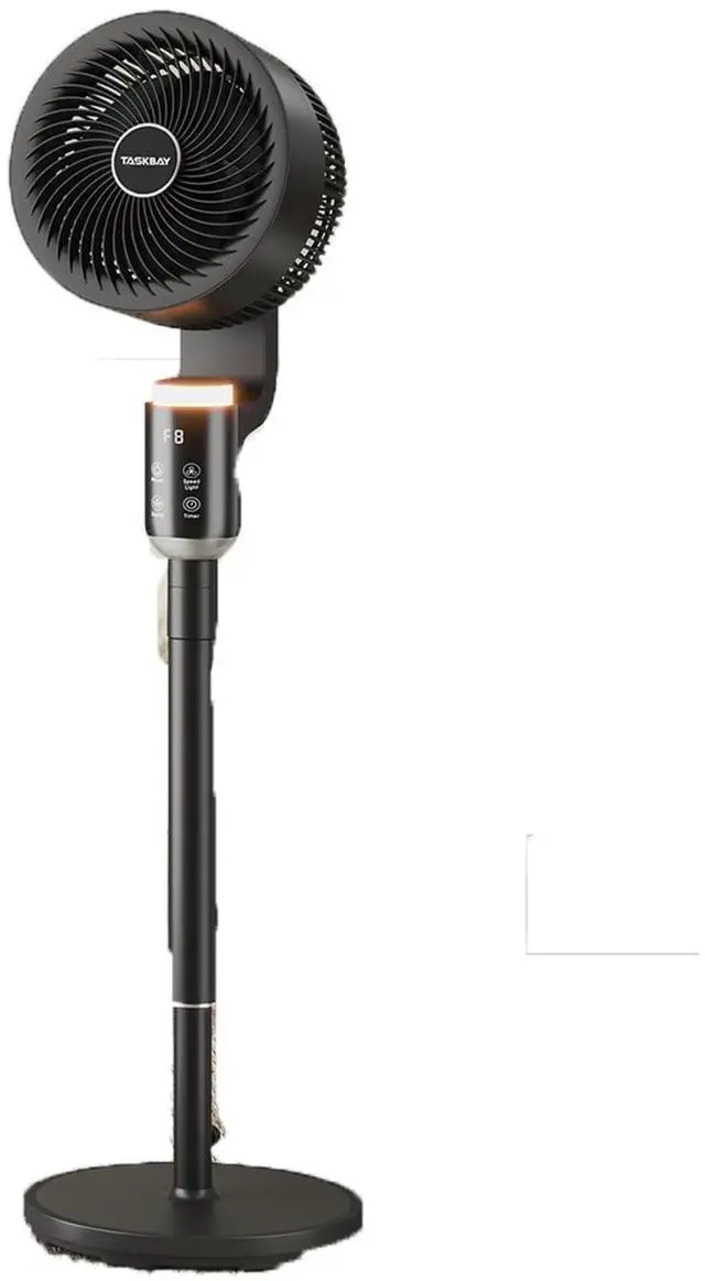 Main image of Fan for Bedroom, Air Circulator Fans with Remote & RGB Light, 120° Horizontal + 90° Vertical Oscillating, 12 Speeds, 12H Timer, for Home