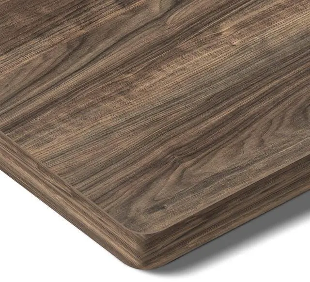 Main image of Whole-Piece Particle Board Table Top for Standing Desk and Home Office Desk DIY, 48x24x1 Inch Walnut Veneers Desk Top