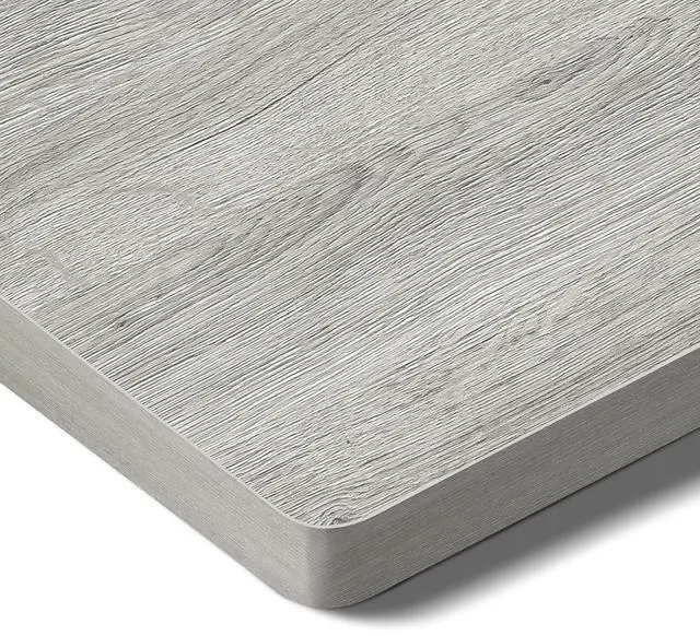 Main image of Whole-Piece Particle Board Table Top for Standing Desk and Home Office Desk DIY, 55x28x1 Inch Grey Oak Veneers Desk Top