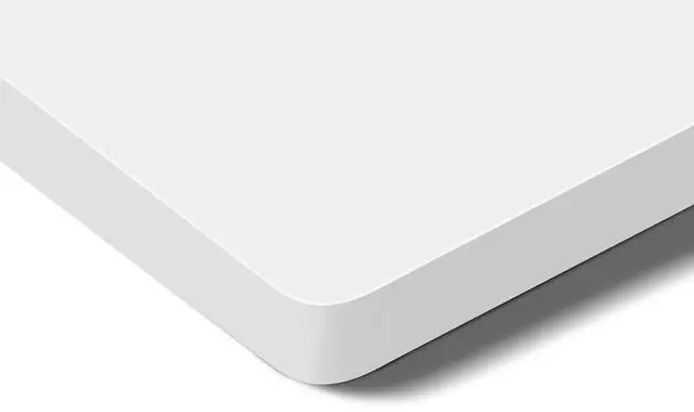 Main image of Whole-Piece Particle Board Table Top for Standing Desk and Home Office Desk DIY, 55x28x1 Inch White Desk Top
