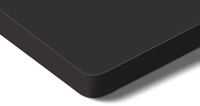 Main image of Whole-Piece Particle Board Table Top for Standing Desk and Home Office Desk DIY, 60x24x1 Inch Black Desk Top
