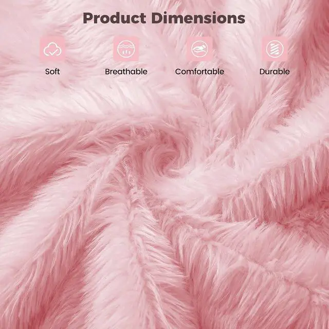 Alt view image 4 of 7 - Princess Headboard King Size, Upholstered Plush Headboard, 42.1" to 46.1" Adjustable Height, Pink