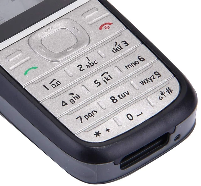 Alt view image 7 of 7 - Cell Phone Replacement Full Housing Cover for Nokia 1200/1208 / 1209 Spare Parts