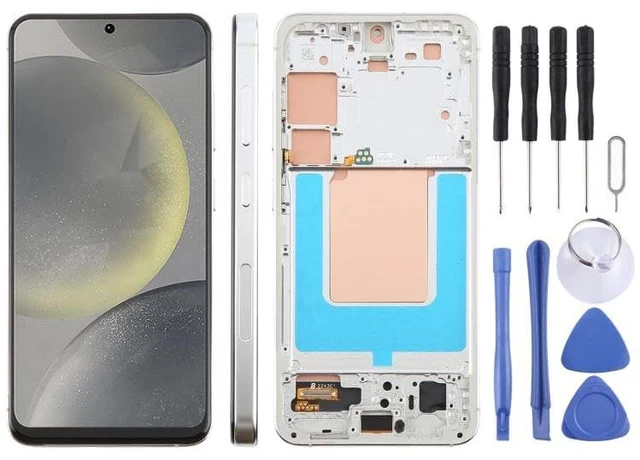 Main image of Cell Phone Replacement for Galaxy S24 5G SM-S921B TFT LCD Screen Digitizer Full Assembly with Frame, Not Supporting Fingerprint Identification Spare Parts