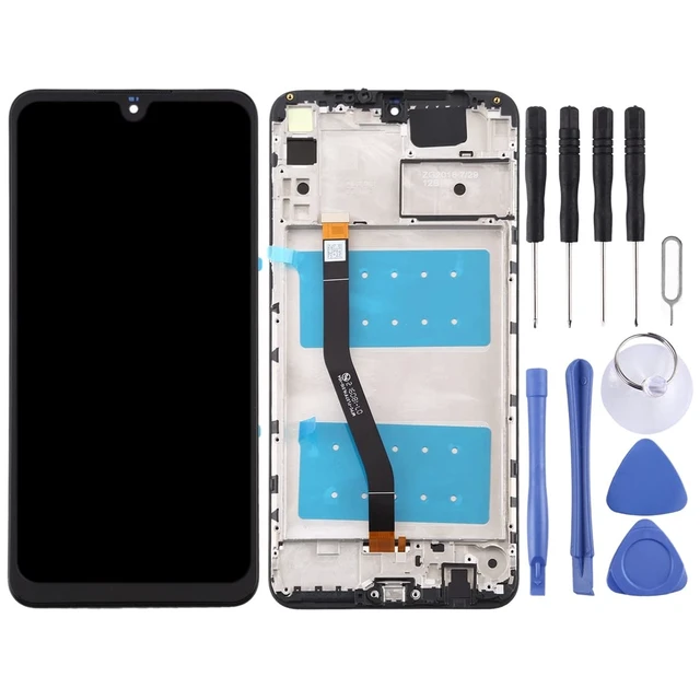 Alt view image 2 of 6 - Cell Phone Replacement Touch Display OEM LCD Screen for Huawei for Honor 8X Max Digitizer Full Assembly with Frame(Black) Part