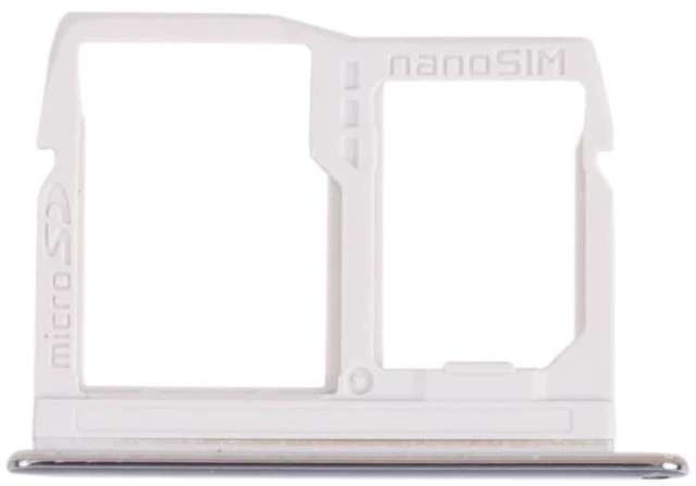 Main image of Cell Phone Replacement Nano SIM Card Tray + Micro SD Card Tray for LG Stylo 6 / K71 LMQ730HA, LM-Q730HA, LMQ730TM, LM-Q730TM Spare Parts