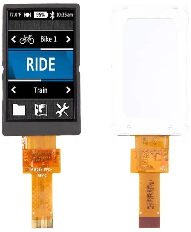 Main image of Smartwatch Replacement for Garmin Edge 800 LCD Screen with Digitizer Full Assembly Spare Parts