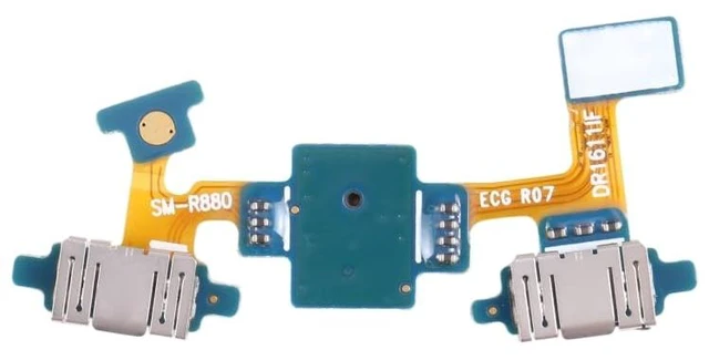 Main image of SmartWatch Replacement Power + Return + Microphone Flex Cable for Galaxy Watch4 Classic 42mm SM-R880 R885 Spare Part