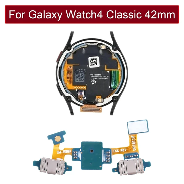 Alt view image 5 of 5 - SmartWatch Replacement Power + Return + Microphone Flex Cable for Galaxy Watch4 Classic 42mm SM-R880 R885 Spare Part