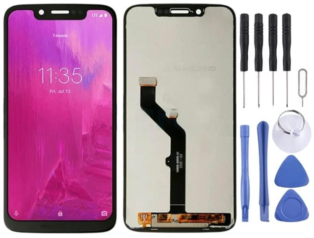Main image of Cell Phone Replacement LCD Screen and Digitizer Full Assembly for T-Mobile Revvlry xt1952-t(Black) Spare Parts