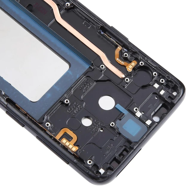 Alt view image 5 of 7 - Cell Phone Replacement for Galaxy S9 SM-G960 TFT LCD Screen Digitizer Full Assembly with Frame (Black) Spare Parts