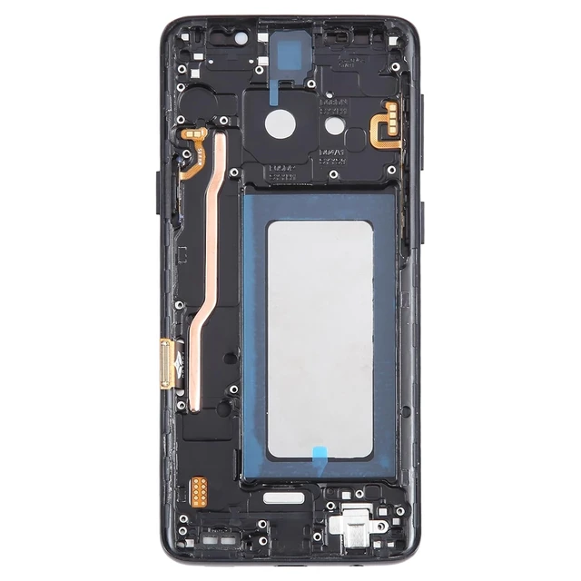 Alt view image 3 of 7 - Cell Phone Replacement for Galaxy S9 SM-G960 TFT LCD Screen Digitizer Full Assembly with Frame (Black) Spare Parts