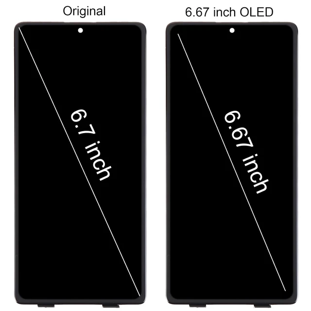 Alt view image 2 of 7 - Cell Phone Replacement 6.67 inch OLED LCD Screen for Galaxy S10 Lite SM-G770F with Digitizer Full Assembly Spare Parts