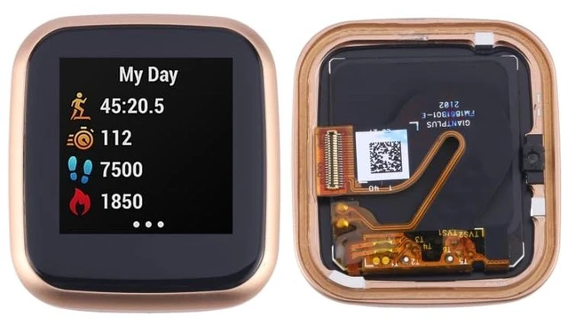 Main image of Smartwatch Replacement for Garmin Venu SQ LCD Screen with Digitizer Full Assembly Spare Parts