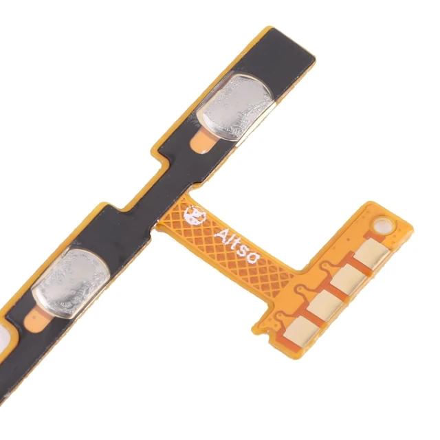 Alt view image 4 of 4 - Cell Phone Replacement for Galaxy F02s SM-E025 Power Button & Volume Button Flex Cable Spare Parts