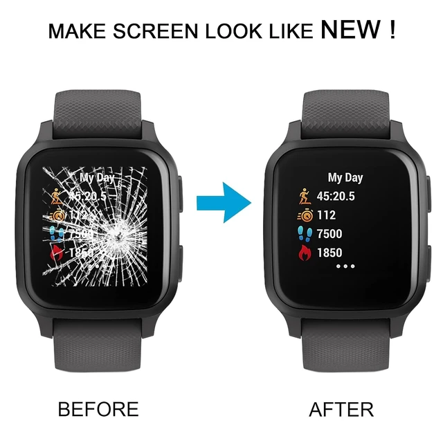Alt view image 7 of 7 - Smartwatch Replacement for Garmin Venu SQ LCD Screen with Digitizer Full Assembly Spare Parts