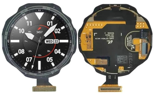 Main image of SmartWatch Replacement for Galaxy Watch 3 45mm SM-R840 LCD Screen with Digitizer Full Assembly Spare Part