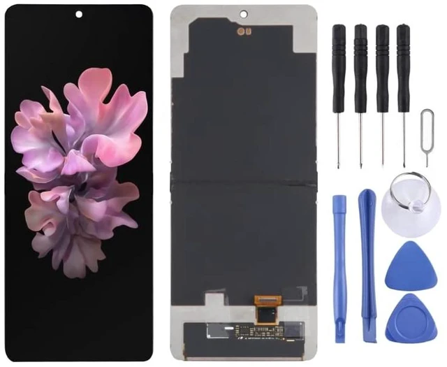 Main image of Cell Phone Replacement LCD Screen for Galaxy Z Flip 5G SM-F707 Digitizer Full Assembly Spare Parts,not Z Flip5