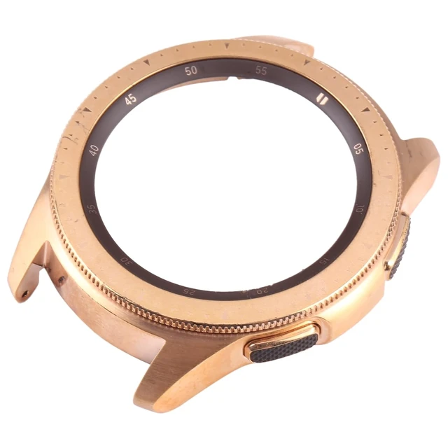 Alt view image 3 of 7 - SmartWatch Replacement LCD Screen Frame Bezel Plate for Galaxy Watch 42mm SM-R810 Spare Part