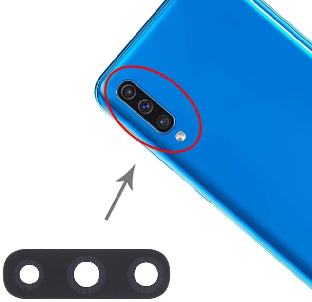 Alt view image 5 of 5 - for Galaxy A50 10pcs Back Camera Lens Phone Spare Parts