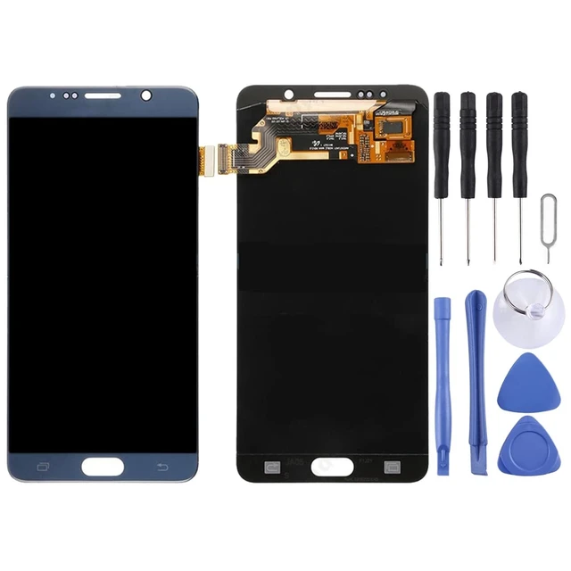 Alt view image 7 of 7 - Cell Phone Replacement 5.7 inch LCD Screen and Digitizer Full Assembly for Galaxy Note 5 / N9200, N920I, N920G, N920G/DS, N920T, N920A Spare Parts