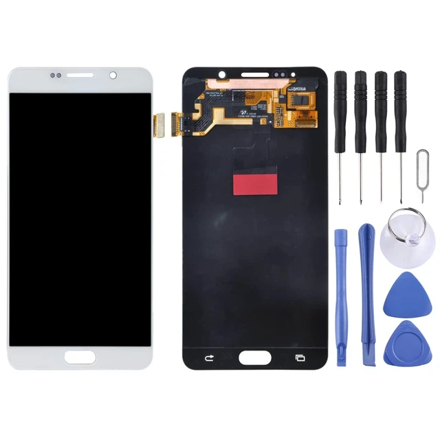 Alt view image 6 of 7 - Cell Phone Replacement 5.7 inch LCD Screen and Digitizer Full Assembly for Galaxy Note 5 / N9200, N920I, N920G, N920G/DS, N920T, N920A Spare Parts