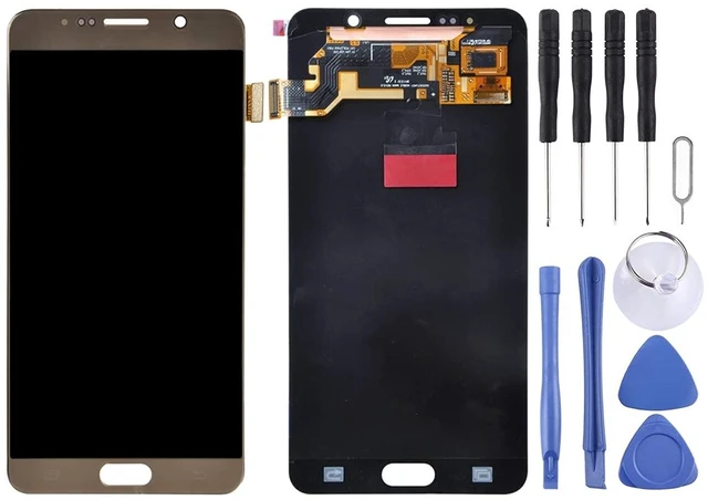 Alt view image 3 of 7 - Cell Phone Replacement 5.7 inch LCD Screen and Digitizer Full Assembly for Galaxy Note 5 / N9200, N920I, N920G, N920G/DS, N920T, N920A Spare Parts