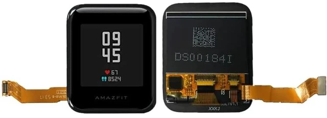 Main image of Smartwatch Replacement LCD Screen and Digitizer Full Assembly for Huami for AMAZFIT Bip A1608 A1915 Spare Parts