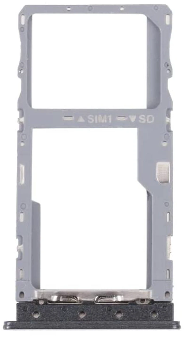 Main image of Cell Phone Replacement for TCL 20 XE SIM Card Tray + Micro SD Card Tray(Black) Spare Parts