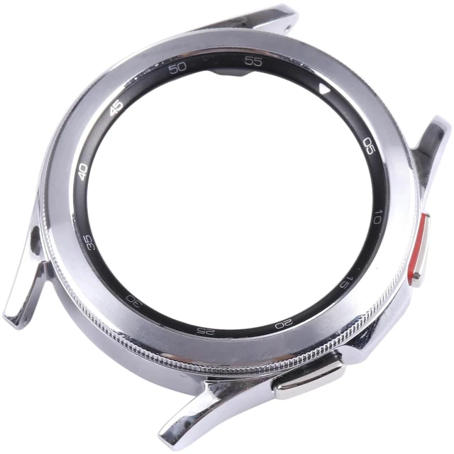 Alt view image 5 of 7 - SmartWatch Replacement LCD Screen Frame Bezel Plate for Galaxy Watch4 Classic 42mm SM-R880 Spare Part